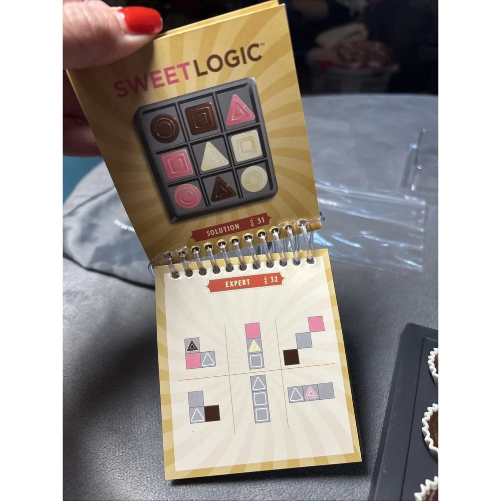 ThinkFun Chocolate Fix Logic Game Complete In Bag  Instructions